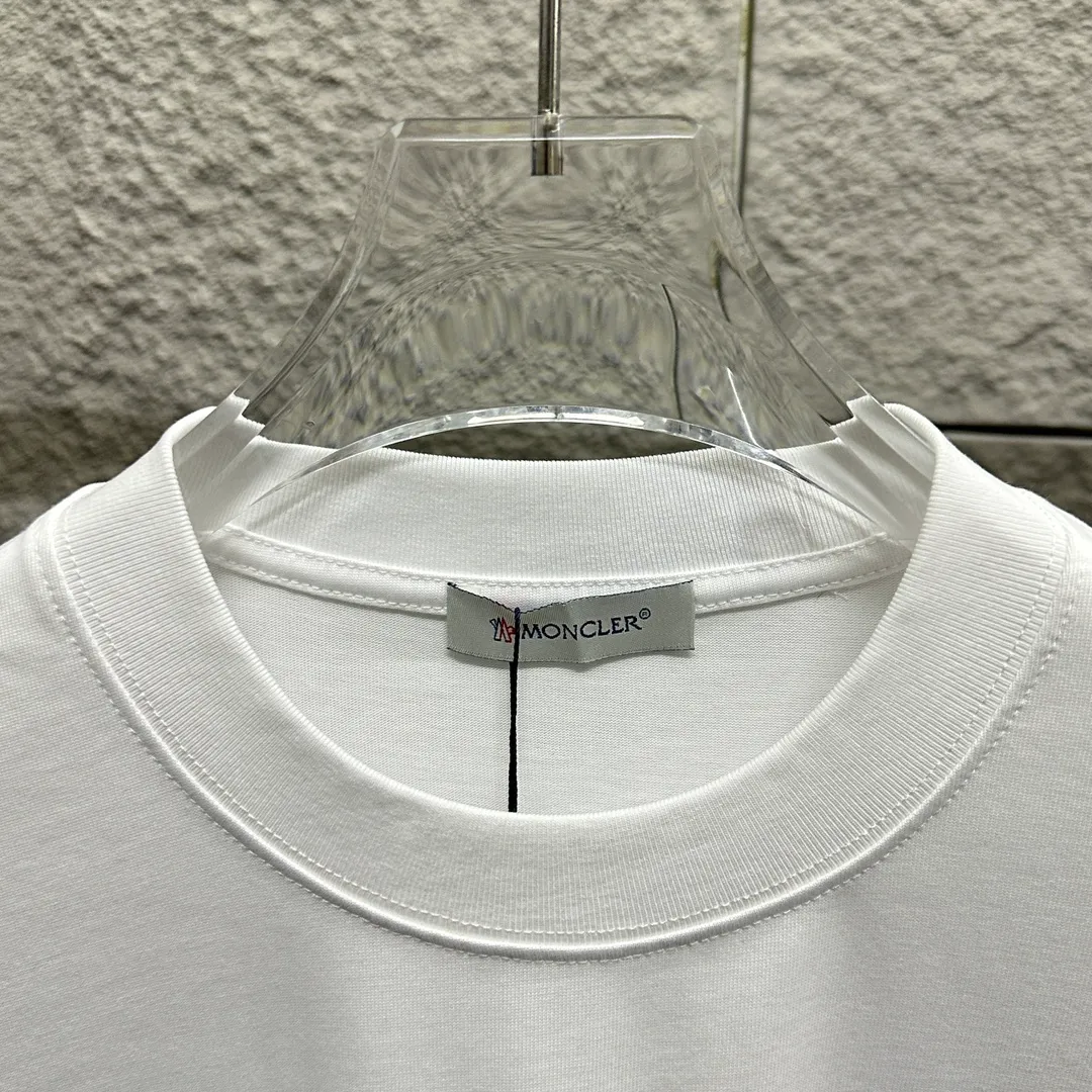 Moncle* *2025 New Arrival Classic T Same Style Size： S （90-130 ） M （120-150 ） L （140-165 ） XL （160-180 ） XXL （180-210 ） ：Black White